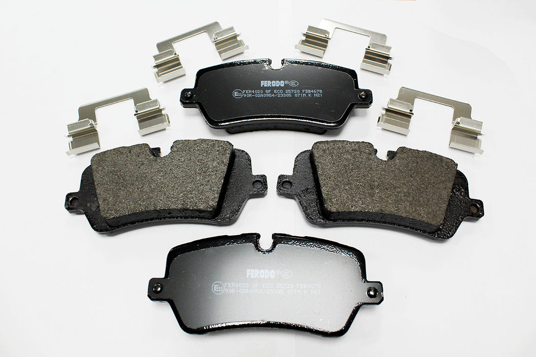 LR147981F - Brake Pad Set - Rear  by FerodoBrake Part Land Rover Range Rover 
