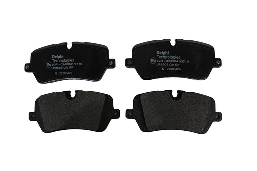 LR147981G - Brake Pad Set - Rear - Axle Set  by DelphiBrake Part Land Rover Range Rover 