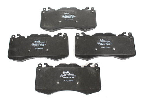 LR160069G - Brake Pad Set - Front Brakes  by DelphiBrake Part Land Rover Range Rover 