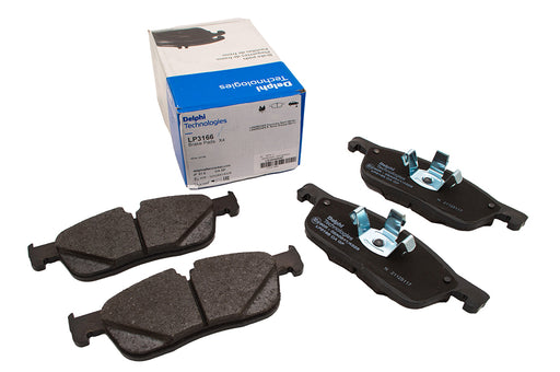LR160435AP - Brake Pads - Less Springs  by DelphiBrake Part Land Rover Range Rover Defender