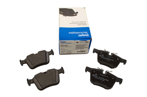 LR160436AP - Brake Pads - Rear  by DelphiBrake Part Land Rover Range Rover Discovery, Range Rover Evoque