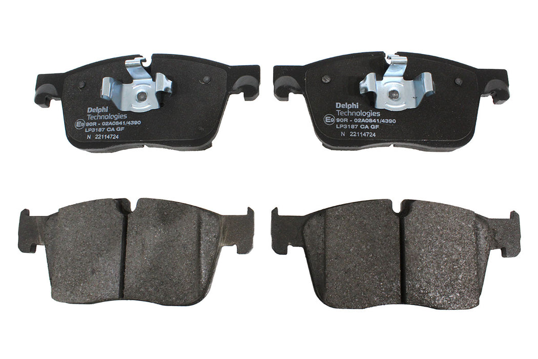 LR160444G - Brake Pads Less Springs  by DelphiBrake Part Land Rover Range Rover 