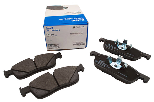 LR160486G - Brake Pads Less Springs  by DelphiBrake Part Land Rover Range Rover 