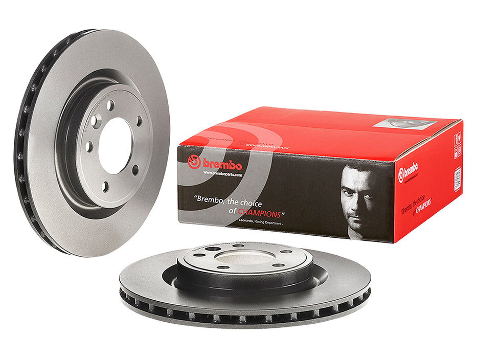 LR161897BR - Brake Disc Pair  by BremboBrake Part Land Rover Range Rover 