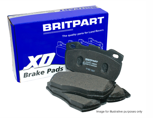 LR139155G - Front Brake Pad Set  by Britpart XDBrake Part Land Rover Range Rover Defender
