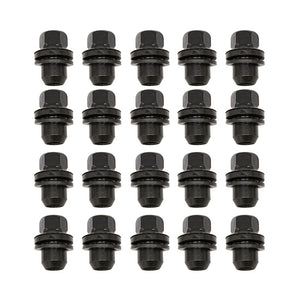 LR173842BX - WHEEL NUT - SATIN BLACK x 20