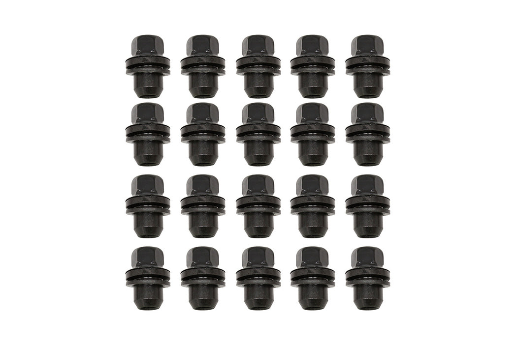 LR173842BX - Wheel Nut - Satin Black x 20  by PR2 Allmakes OEWheel System Part Land Rover Range Rover 