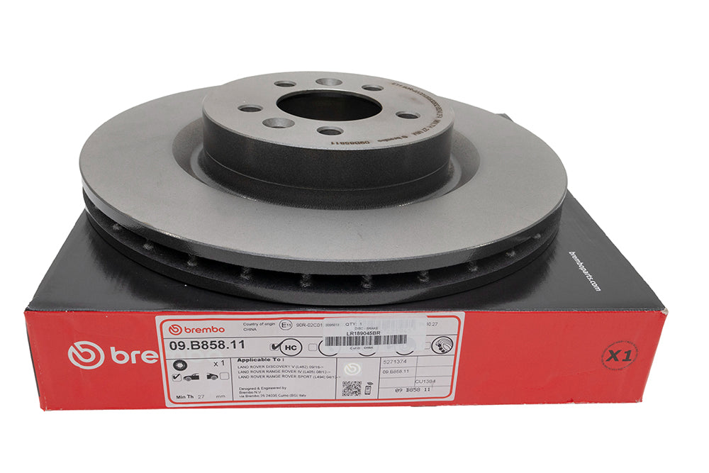 LR189045BR - Brake Disc – Front – Vented  by BremboBrake Part Land Rover Range Rover Range Rover, Range Rover Sport