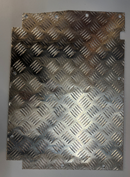 LR554N/S - Chequer Plate – Internal Floor Body Part Land Rover Range Rover Defender