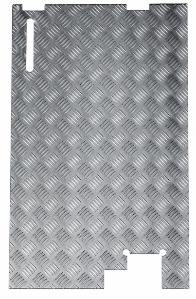 LR81 - Protection Plate – Rear Door – No Wiper Cutout  by AftermarketBody Part Land Rover Range Rover Defender