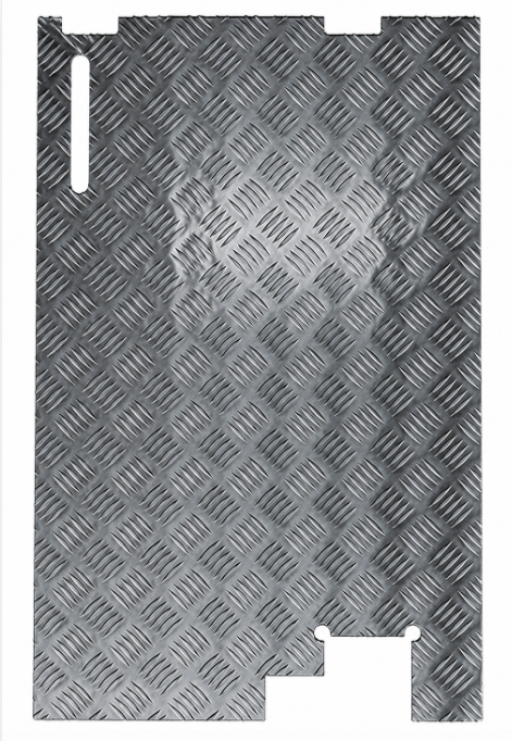 LR82 - Protection Plate Rear Door  by AftermarketBody Part Land Rover Range Rover Defender