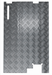 LR82 - Protection Plate Rear Door  by AftermarketBody Part Land Rover Range Rover Defender
