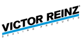 Victor Reinz logo with black text and a blue line on a white background
