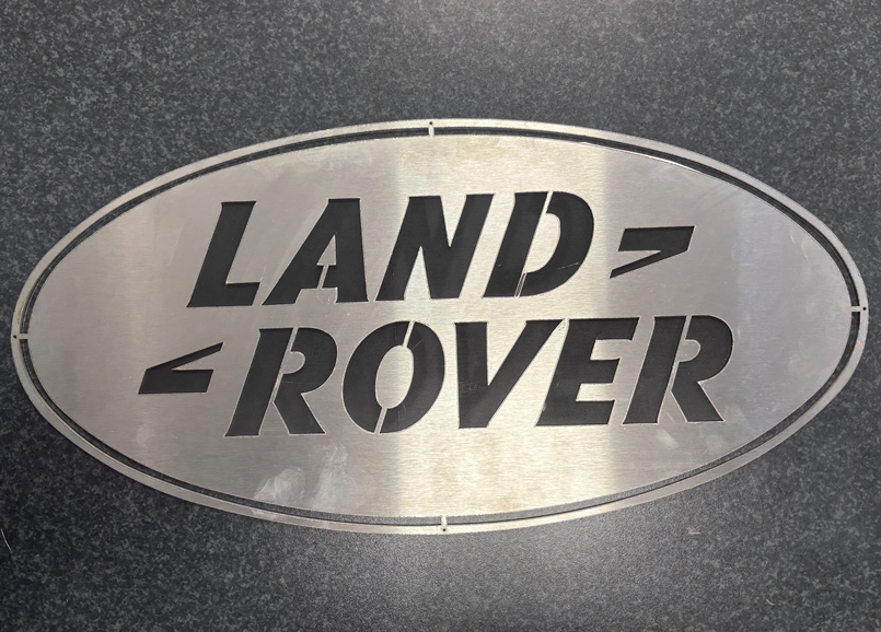 Logo RVS 50cm - Stainless Steel Lazercut Logo RVS 50cm  by AftermarketBody Part Land Rover Range Rover 