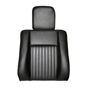 MRC6982H - Outer Seat Back & Headrest - Deluxe- Black