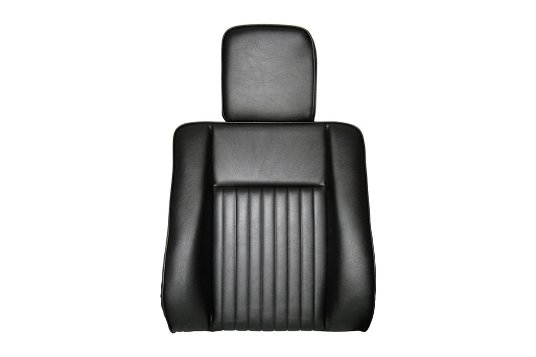 MRC6982H - Outer Seat Back & Headrest - Deluxe- Black  by AftermarketInterior Accessory Land Rover Range Rover Defender, Series