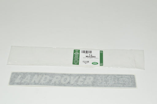 MUC2003 - Badge – Land Rover 110 – Front  by Land RoverBody Part Land Rover Range Rover Defender
