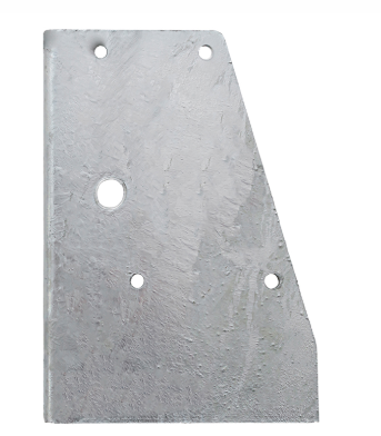 MUC8731 - Corner Bracket – Galvanised – LH  by Land RoverBody Part Land Rover Range Rover Defender
