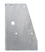 MUC8731 - Corner Bracket – Galvanised – LH  by Land RoverBody Part Land Rover Range Rover Defender