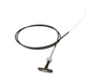 MWC2287 - Bonnet Release Cable  by AftermarketBody Part Land Rover Range Rover Range Rover