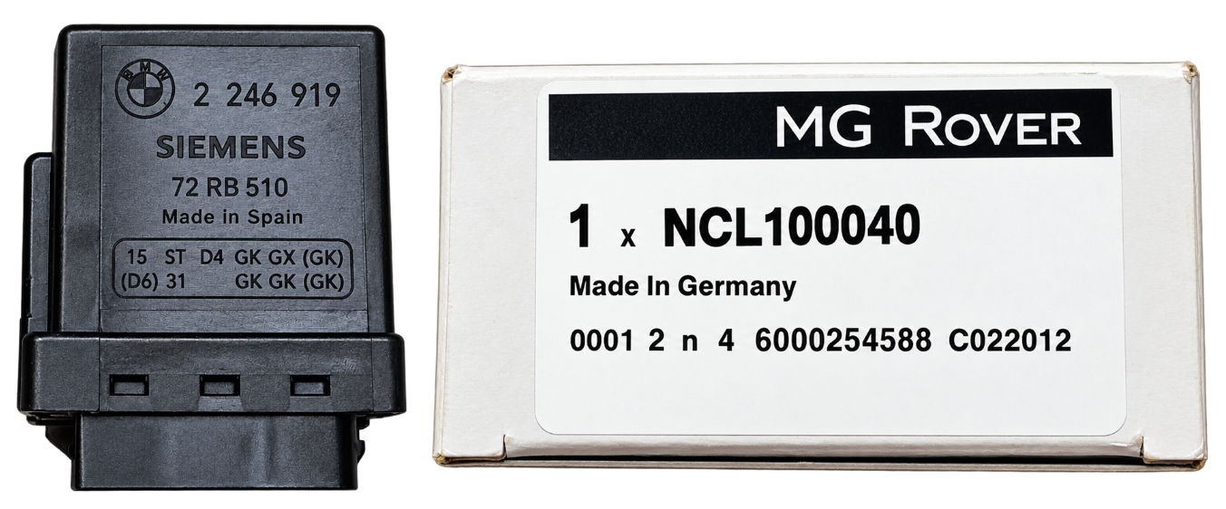 NCL100040 - Relay  by SIEMENSElectrical Part Land Rover Range Rover Range Rover