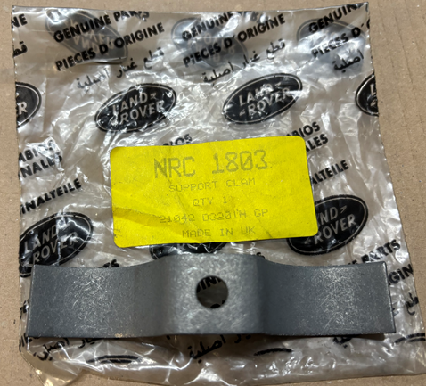 NRC1803 - Exhaust Bracket GENUINE LR  by Land RoverExhaust Part Land Rover Range Rover Range Rover