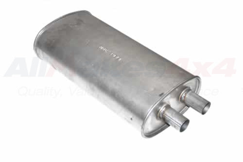 NRC1973 - Exhaust Silencer – Twin Pipe  by BosalExhaust Part Land Rover Range Rover Range Rover