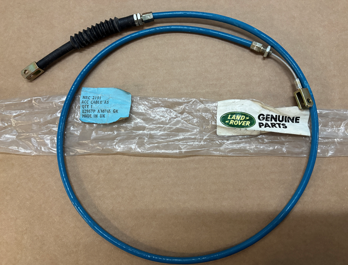 NRC2191 - Accelerator cable GENUINE LR  by Land RoverFuel System Part Land Rover Range Rover 