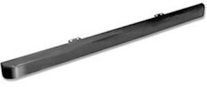 NTC4657 - Bumper front black 90/110 WITHOUT holes for the End cap