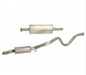 NTC7362 - Exhaust Silencer – Centre & Rear  by AftermarketExhaust Part Land Rover Range Rover Range Rover