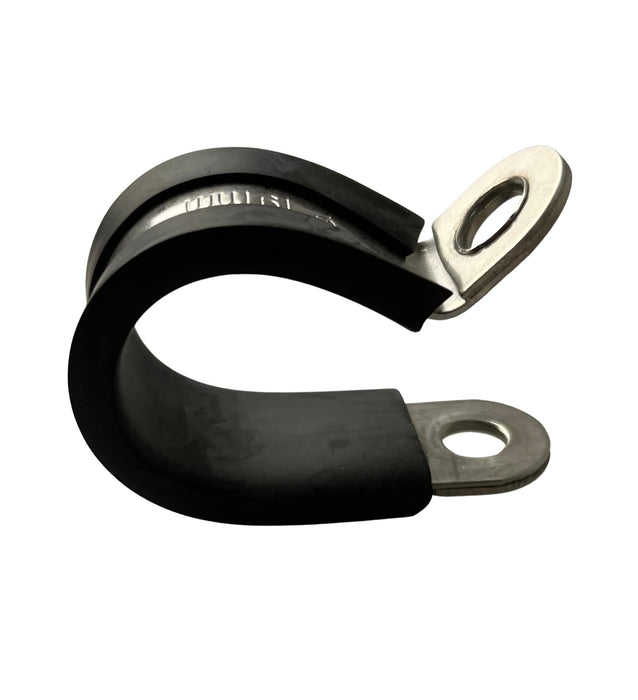 P-clip 4mm - P-Clip – Rubber Lined – 4mm Hardware Part Land Rover Range Rover 
