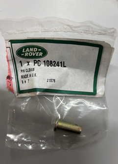 PC108241L - Clevis pin GENUINE LR (20MM long)  by Land RoverBrake Part Land Rover Range Rover Discovery