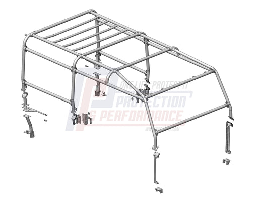 PPLR242 - External Roll Cage  by Terrafirma Land Rover Range Rover 