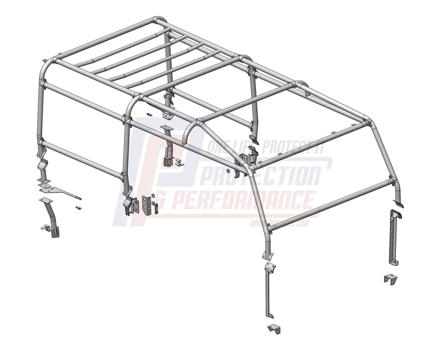 PPLR242 - External Roll Cage  by Terrafirma Land Rover Range Rover 