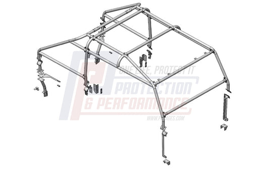 PPLR243 - External Roll Cage - 6 Point  by TerrafirmaBody Part Land Rover Range Rover 