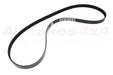 PQS101272L - v-belt OEM QH Freel 2.5 KV6 with aircon. Engine Part Land Rover Range Rover Freelander 1