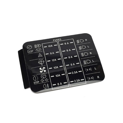 PRC3389 - Fusebox Label Electrical Part Land Rover Range Rover Defender