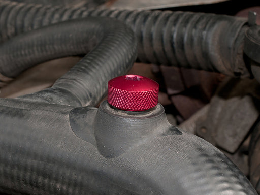 PYP10008RED - Bleed Screw Alloy Red  by Allmakes Land Rover Range Rover 
