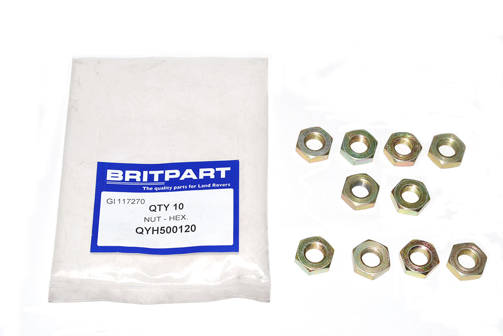 QYH500120 - Nut - Hex Hardware Part Land Rover Range Rover 