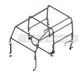 RBL1087SSS - Roll Cage – External  by Aftermarket, BritpartBody Part Land Rover Range Rover Defender