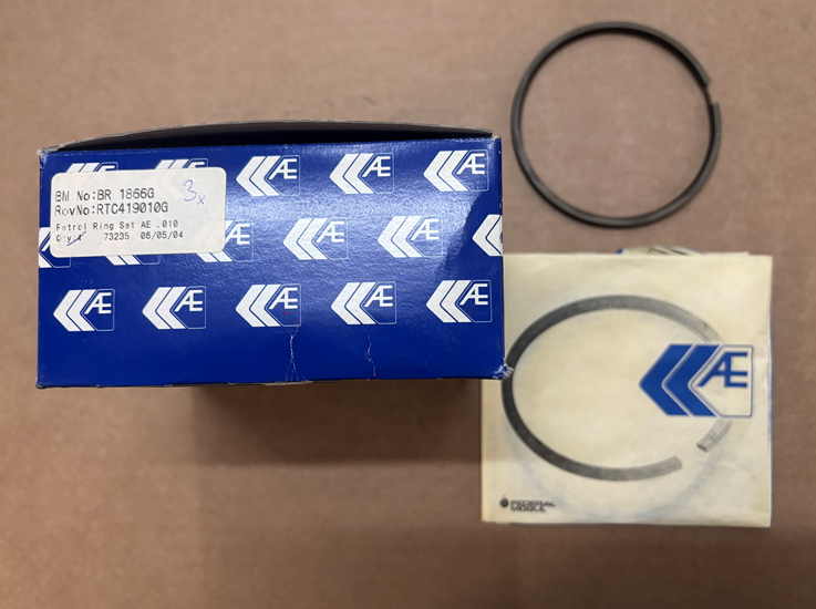 RTC419010 - Piston Ring Set – 2.25L Petrol – +0.010" O/S  by AllmakesEngine Part Land Rover Range Rover Defender, Series