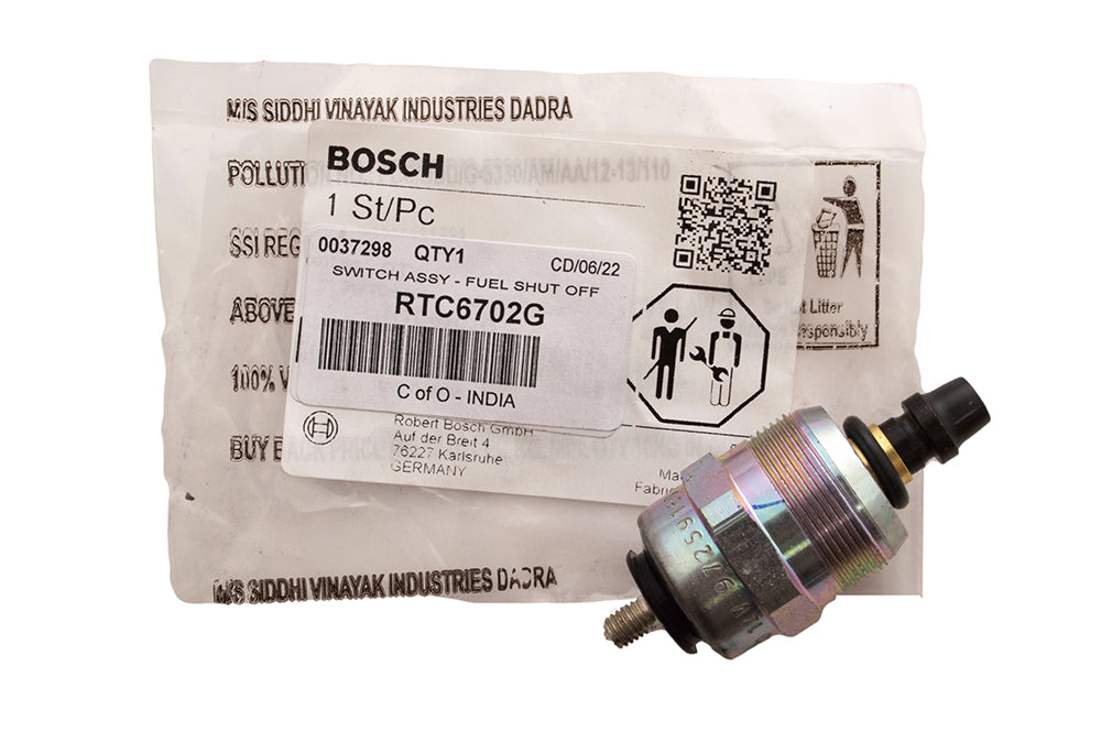 RTC6702G - Stop Solenoid – 200/300TDi  by BoschElectrical Part Land Rover Range Rover Defender, Discovery, Range Rover