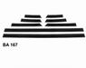 RTC8944 - Side Moulding – 2-Door  by AftermarketBody Part Land Rover Range Rover Range Rover