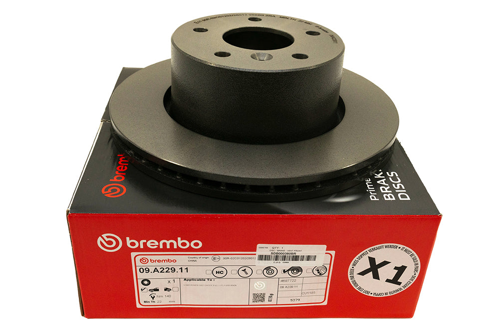 SDB000380BR - DISC - BRAKE  by BREMBO Land Rover Range Rover 