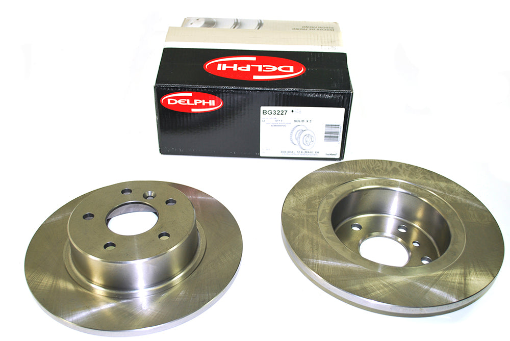 SDB000470AP - DISC BRAKE (PAIR)  by DELPHI Land Rover Range Rover 