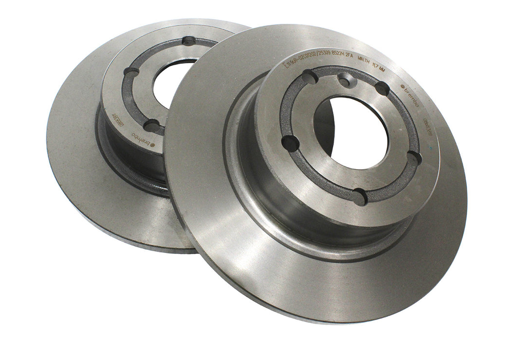 SDB000470BR - BRAKE DISC - REAR - SOLID DISCS  by BREMBO Land Rover Range Rover 