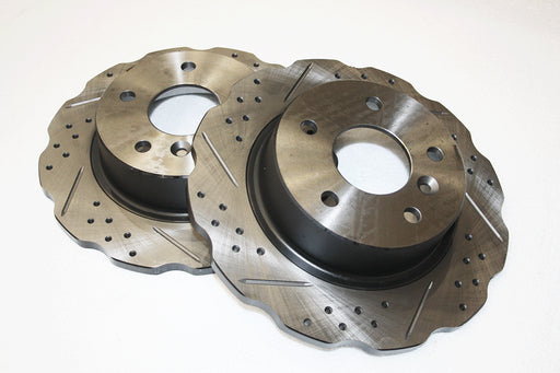 SDB000470WCDG - Brake Disc - Rear - Wavy CDG  by TerrafirmaBrake Part Land Rover Range Rover 