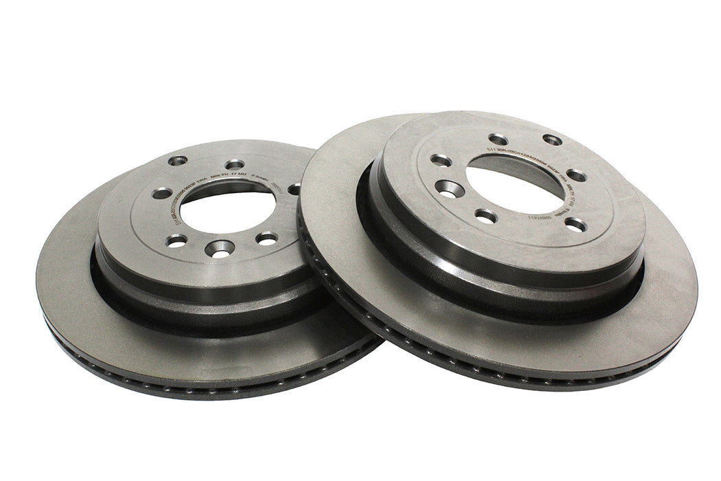 SDB000636BR - BRAKE DISC (PAIR)  by BREMBO Land Rover Range Rover 