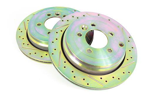 SDB000636CDG - BRAKE DISC - REAR - VENTED CDG  by TERRAFIRMA Land Rover Range Rover 