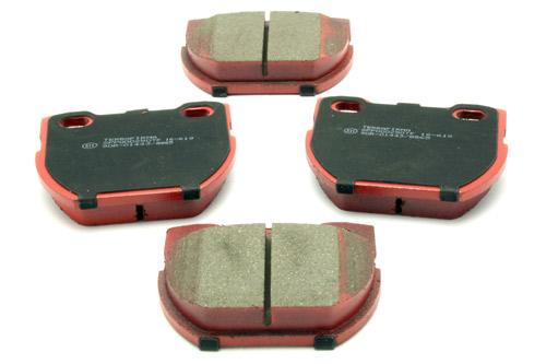 SFP000250TF - Rear Premium Ceramic Brake Pads for 110/130  by TerrafirmaBrake Part Land Rover Range Rover Defender